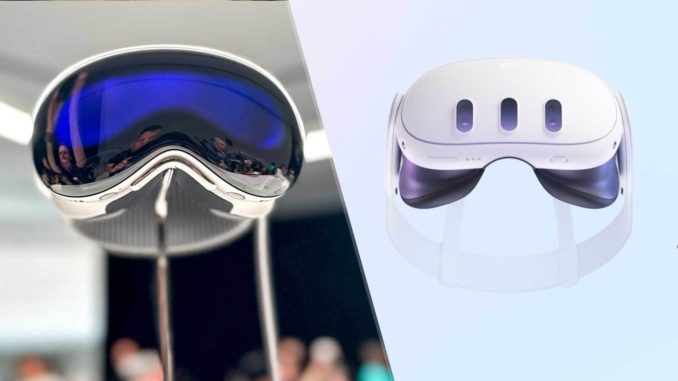 Meta Quest 3 vs Apple Vision Pro : quel casque de réalité mixte choisir ?