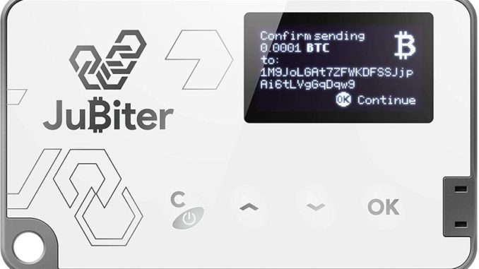 Wallet pour crypto-monnaies: la solution JuBiter