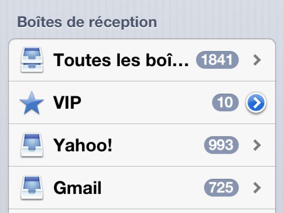 iOS 6 Mail