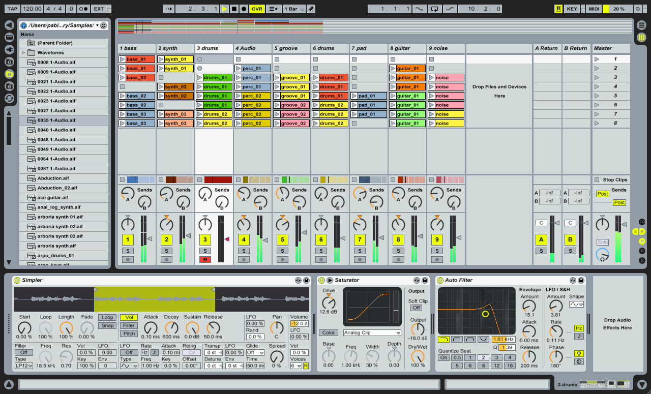 Stages MAO Ableton