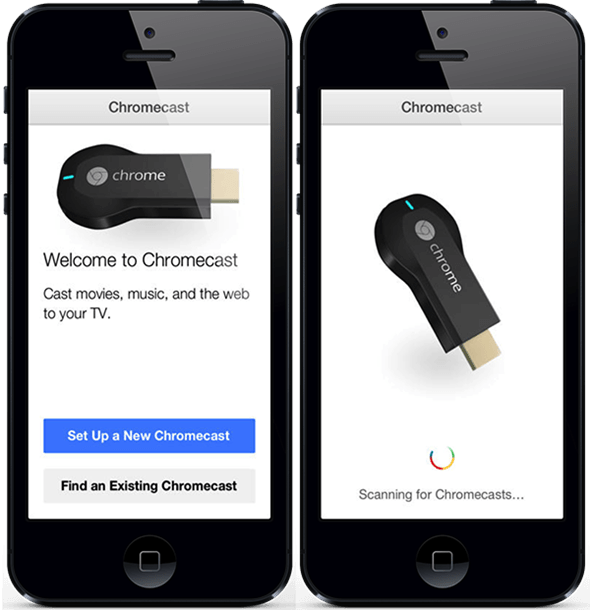 Google Chromecast iPhone App